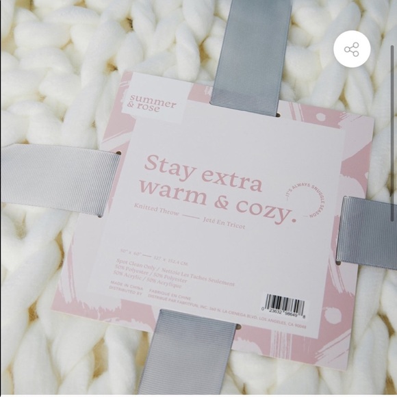 Summer Rose Mia Knit Cream